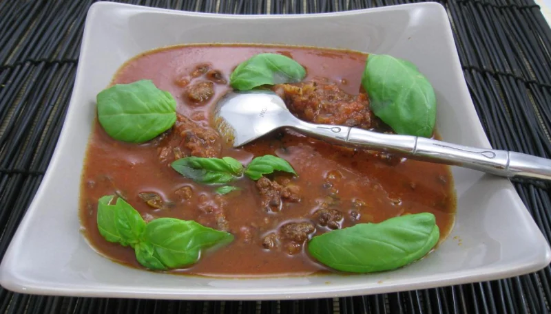 Sauce tomates façon bolognaise