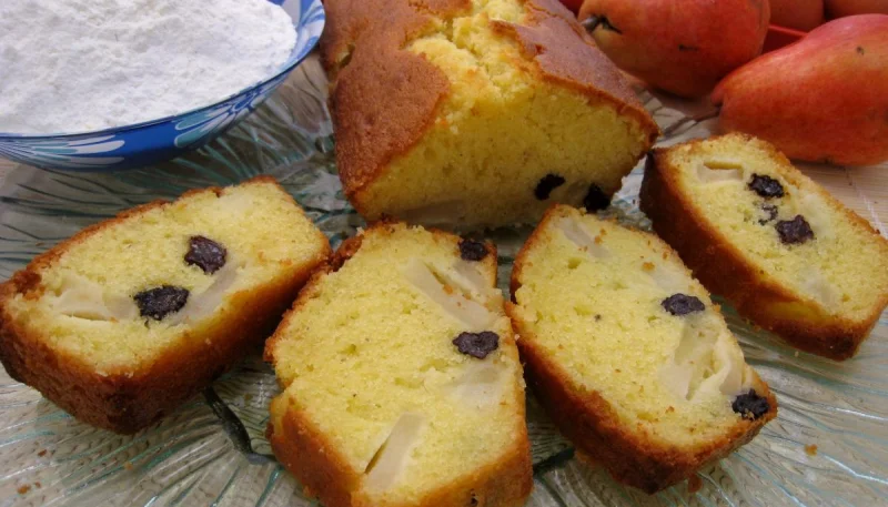 Cake à la poire