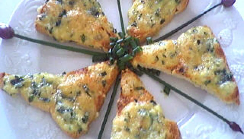 Canapés au saint Marcellin