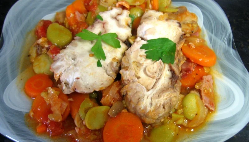 Cervelle de veau façon provençale