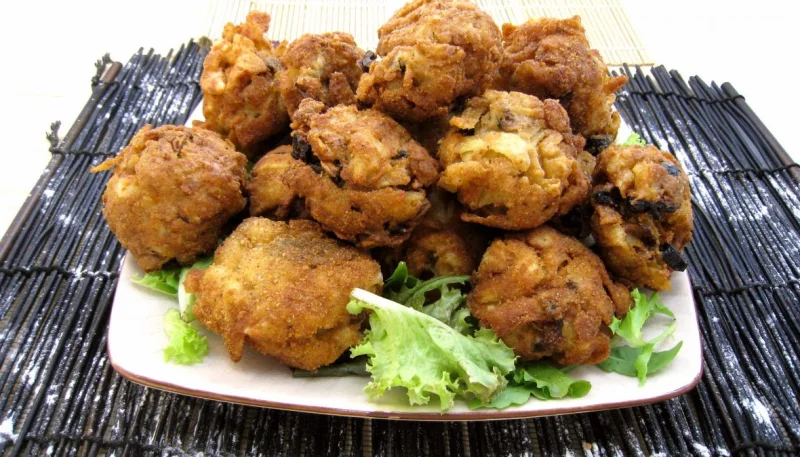 Croquettes de tagliatelles aux champignons
