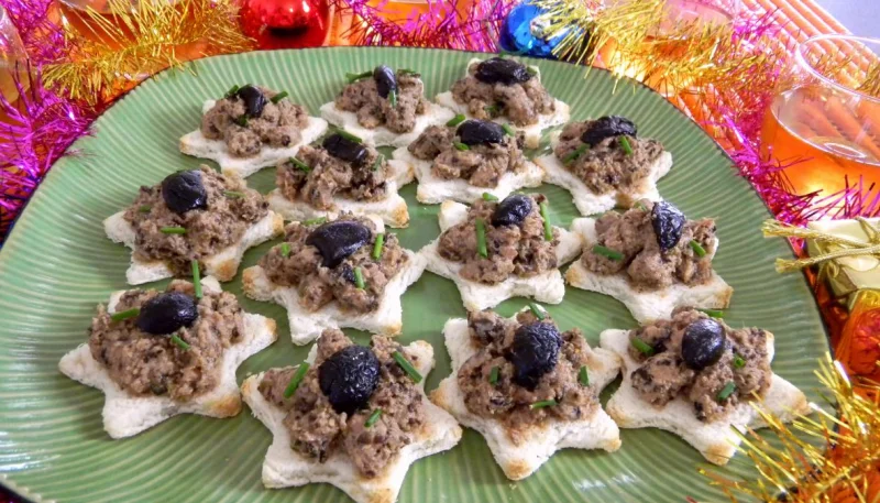 Canapés au thon