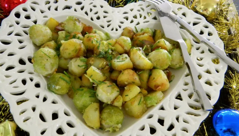 Choux de Bruxelles parmentier