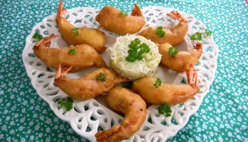 Beignets de crevettes ou gambas