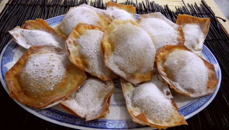 Beignets croustillants chinois à la banane