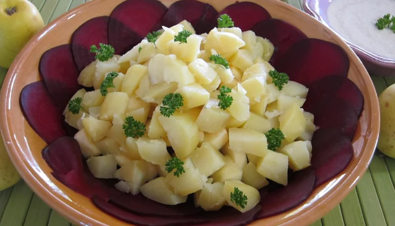 Betterave en salade d'Autriche