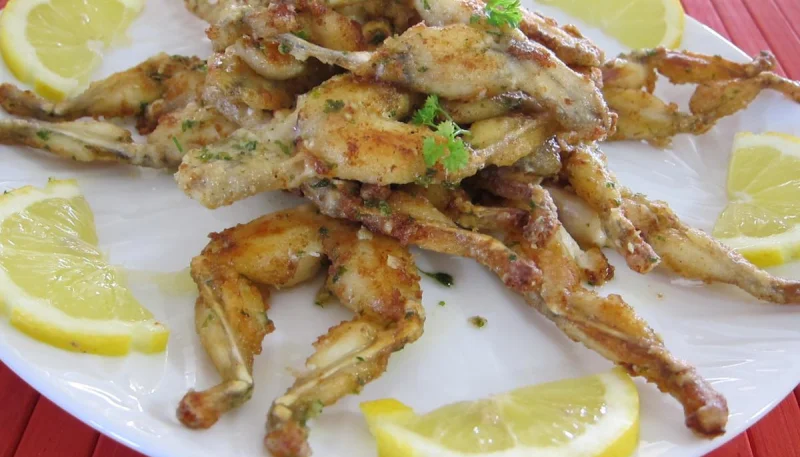 Cuisses de grenouilles aux fines herbes