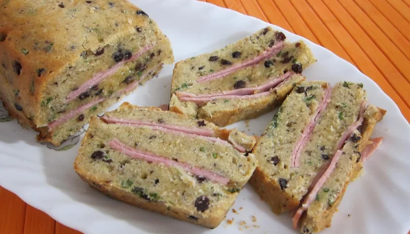 Cake au jambon