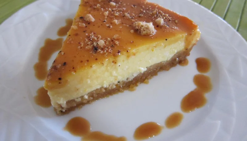 Cheese cake au caramel