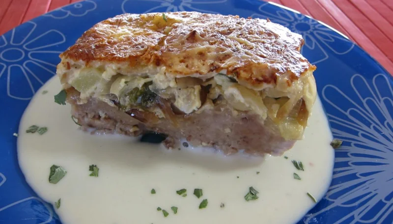 Oignons au pain perdu à l'anis