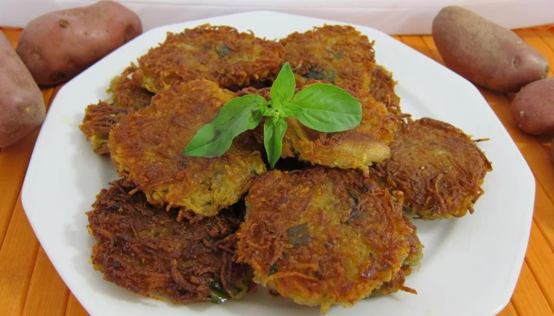 Paillassons de pommes de terre