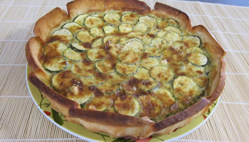 Tourte aux courgettes