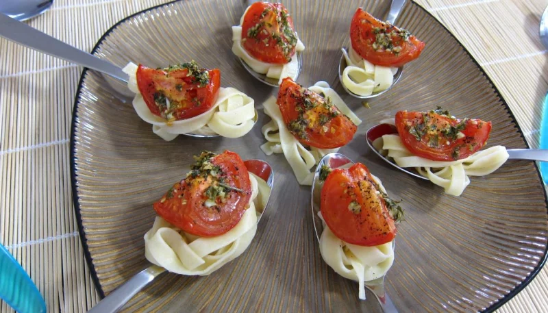Antipastis à la tomate