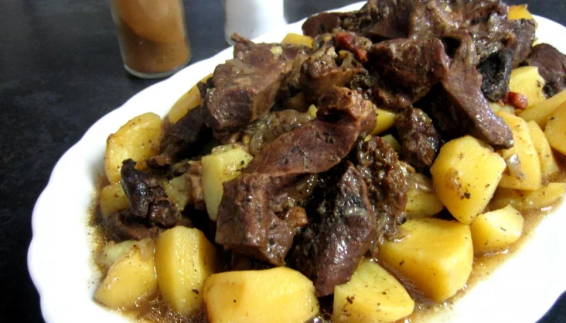 Coeur de veau aux morilles