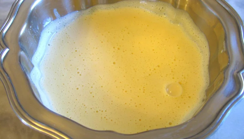 Crème anglaise à la noix de coco