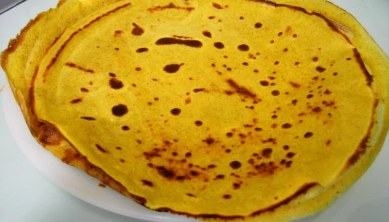 Crêpes au curcuma