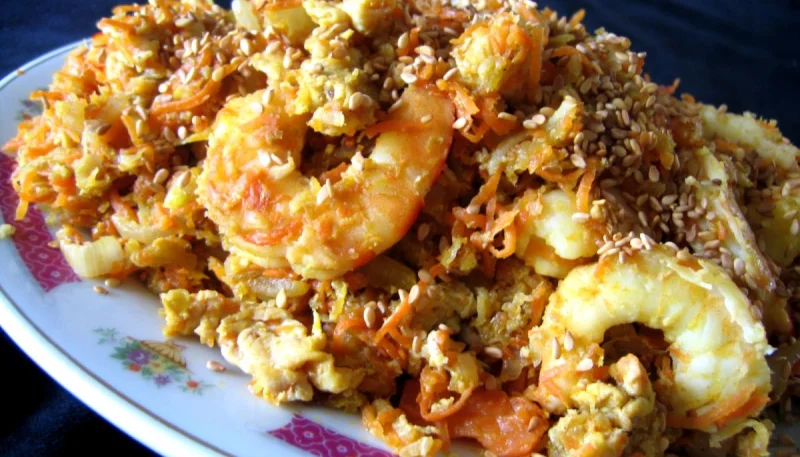 Crevettes à la chinoise