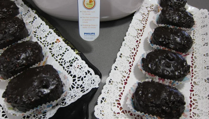 Cupcakes au chocolat à la friteuse Airfryer