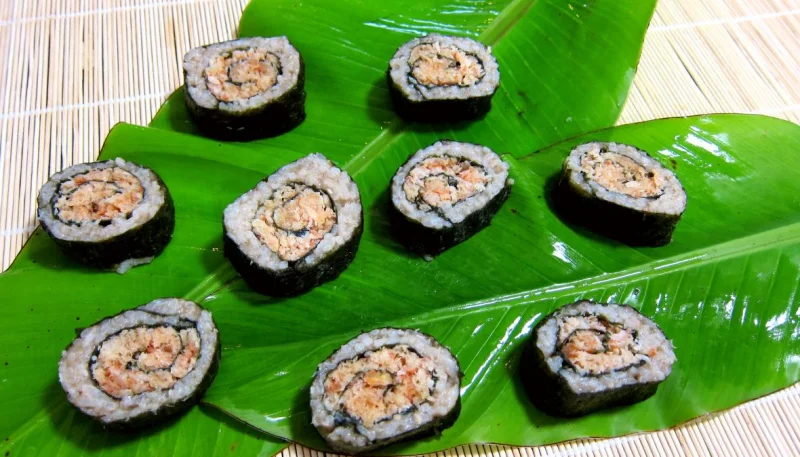 Sushis aux gambas