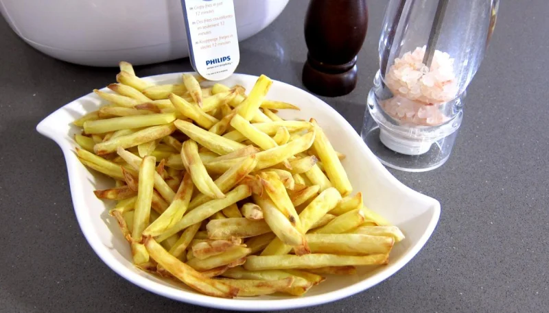 Frites régime avec la friteuse Airfryer