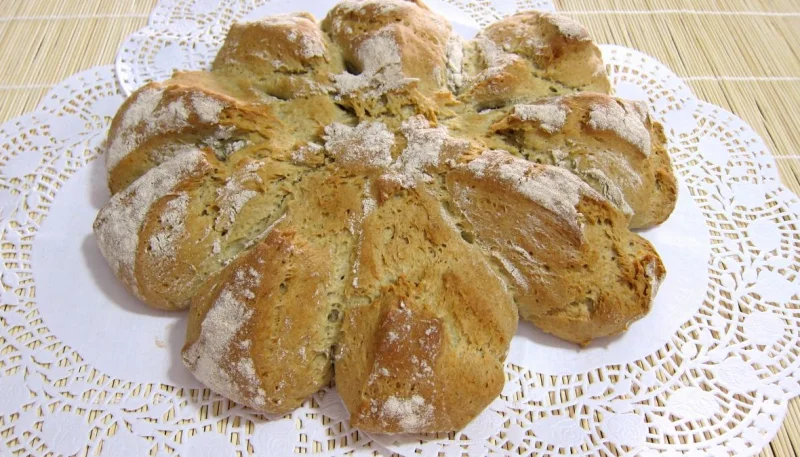 Galette de pain au sarrasin