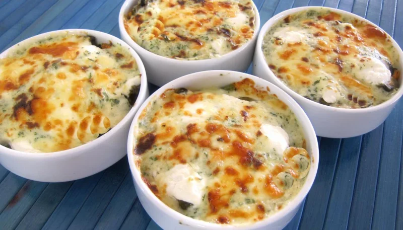 Navets et carottes gratinés au chèvre frais