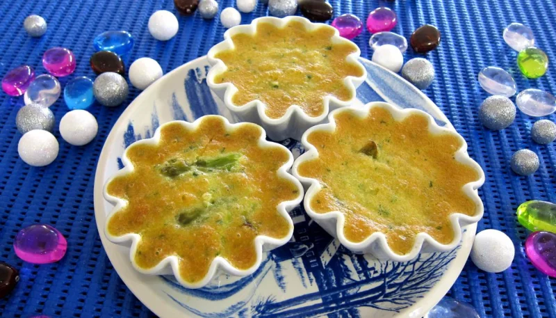 Flans d'asperges