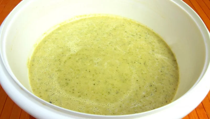 Potage aux courgettes