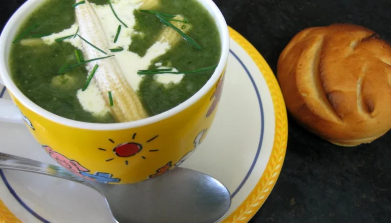 Soupe de dinde aux épis de maïs façon Chinoise