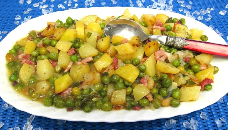 Pommes de terre à la sauce blanche
