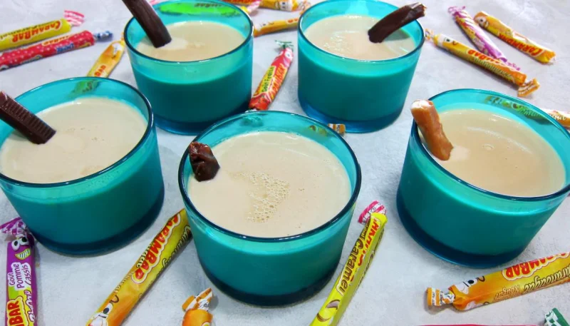 Crème anglaise aux carambars