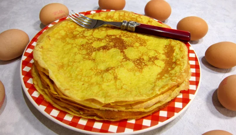 Crêpes au safran et au marsala