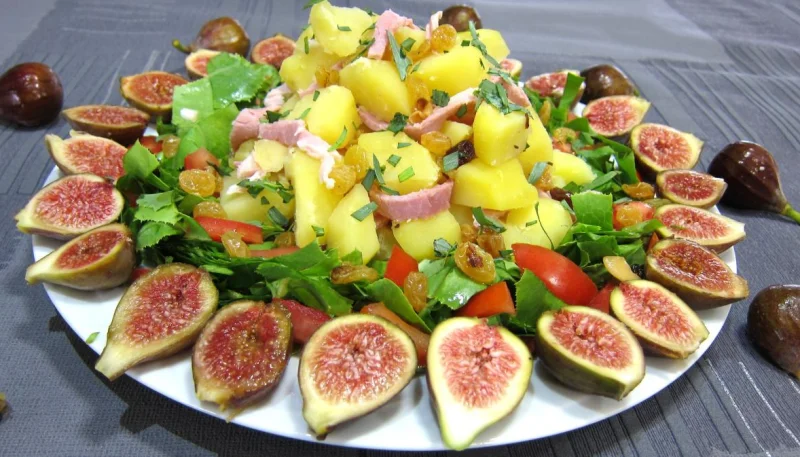 Salade de figues à l'estragon