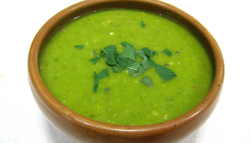 Epinards, carottes, poireau en velouté