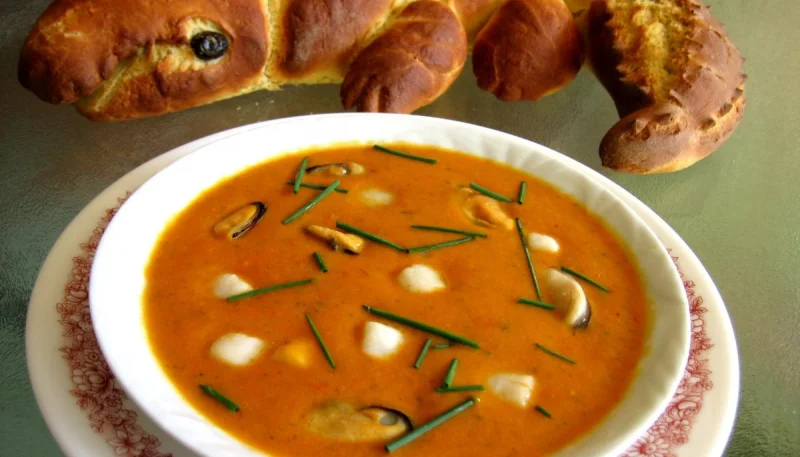 Soupe de noix de Saint-Jacques