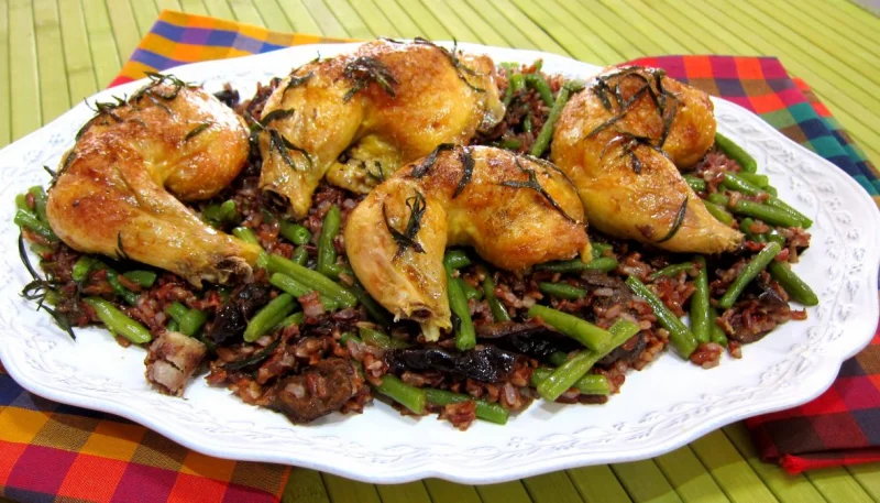 Cuisses de poulet à l'estragon