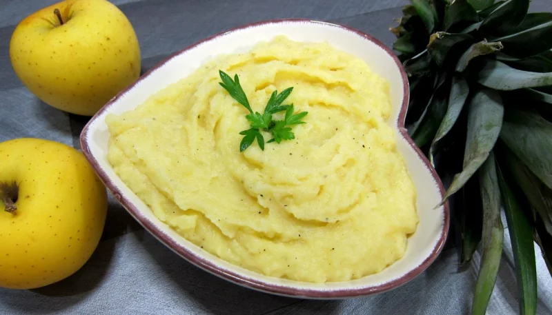 Purée à l'ananas