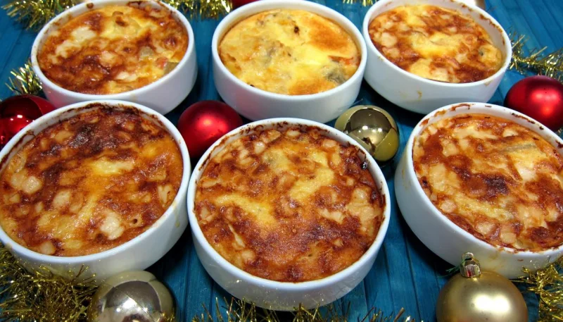 Polenta aux fromages de chèvre et de bebis
