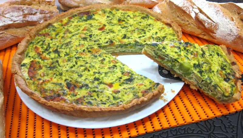 Tarte aux blettes sucrées/salées