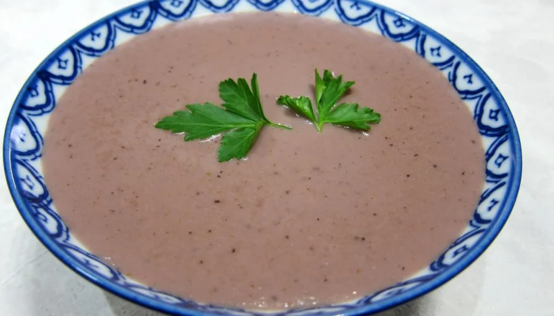 Béchamel au vin rouge
