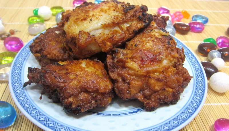 Cuisses de poulet frites à la chinoise