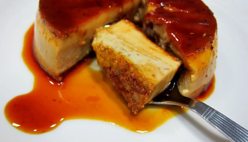 Flans aux pistaches