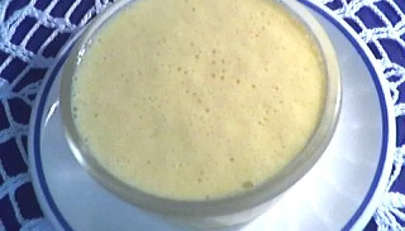 Oeufs au lait aux kakis
