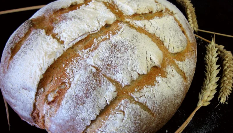 Pain de campagne à pâte fermentée