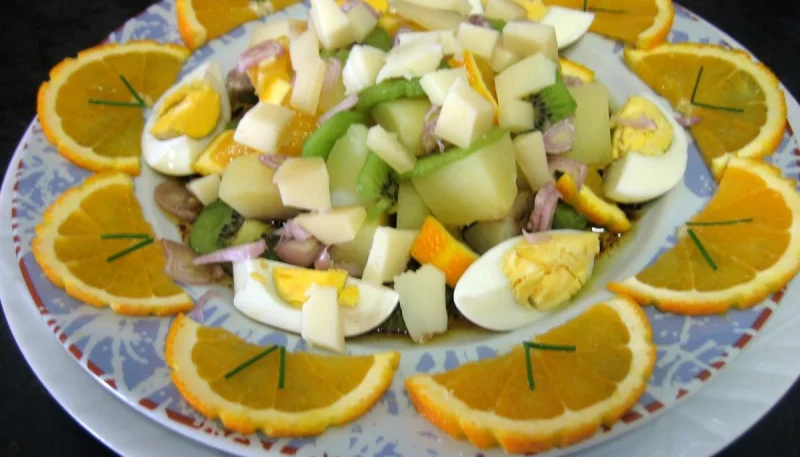 Salade de kiwis à l'orange