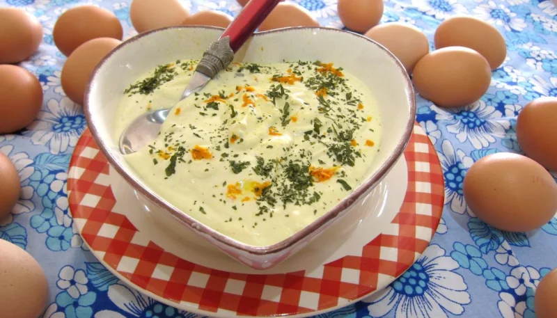 Sauce mayonnaise à la Fourme d'Ambert
