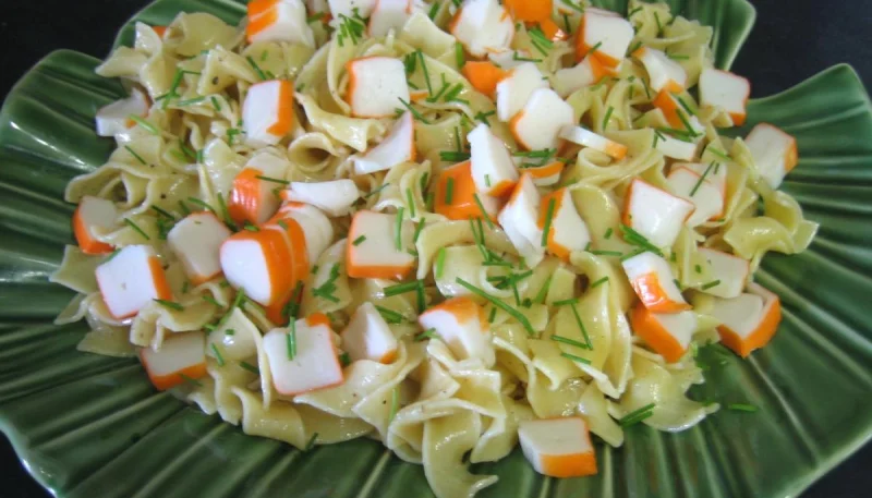 Tagliatelles au surimi