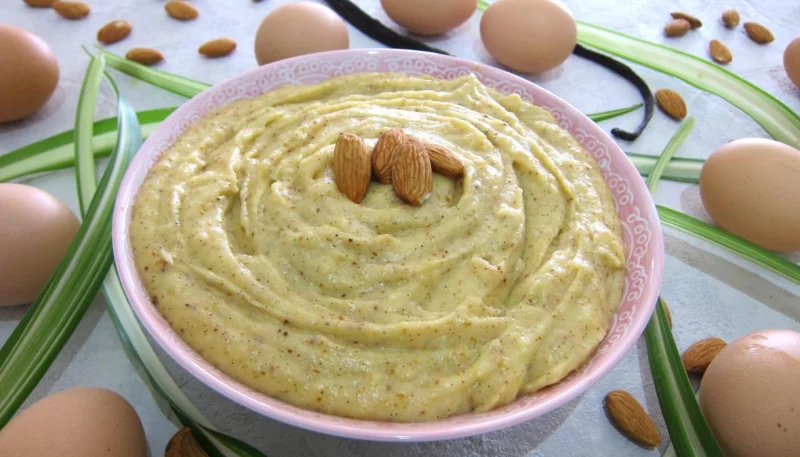 Crème pâtissière aux amandes