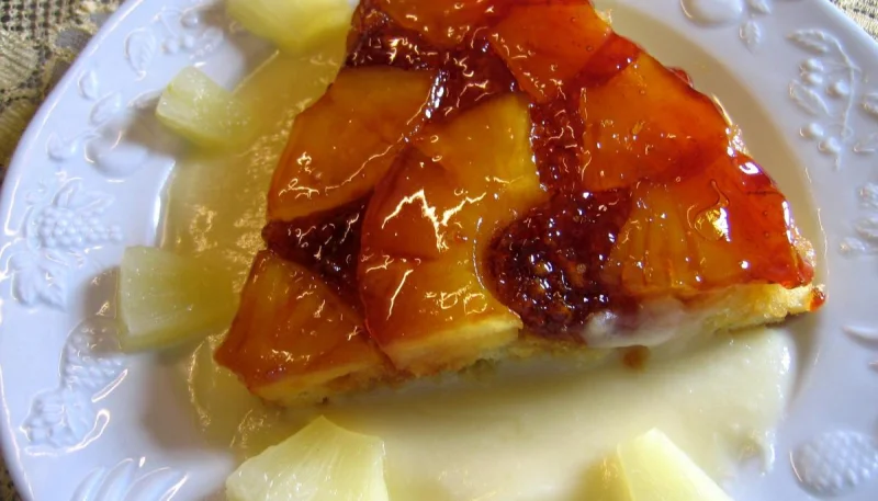 Gâteau aux ananas