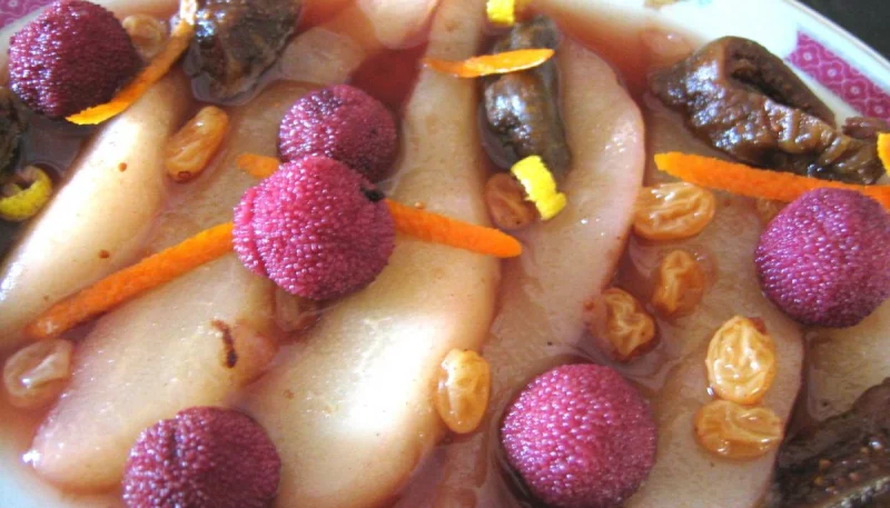 Poires aux épices façon chinoise